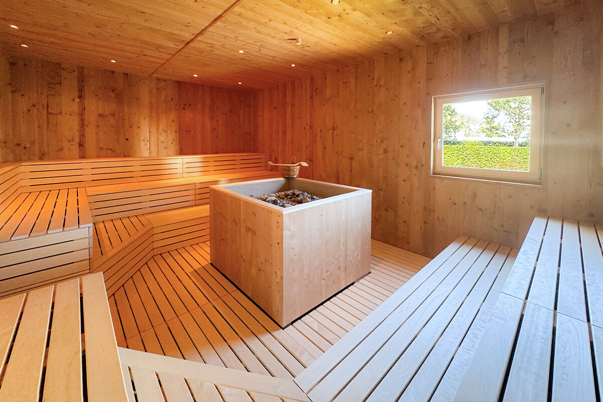 Mobile Sauna im Wellnesshotel Jagdhof, Bayerischer Wald